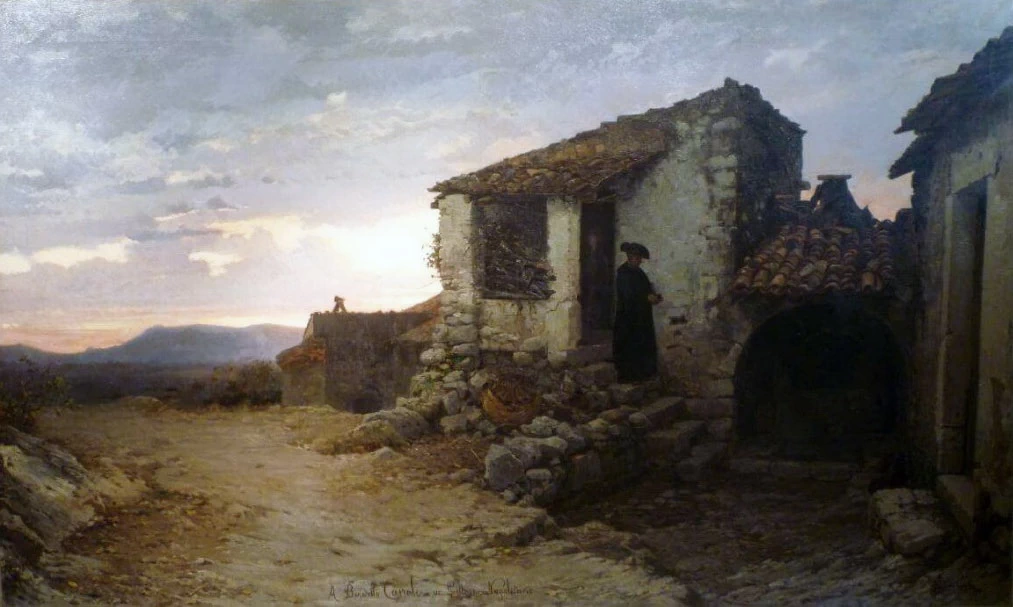 Case rustiche a Castrocielo (1892)